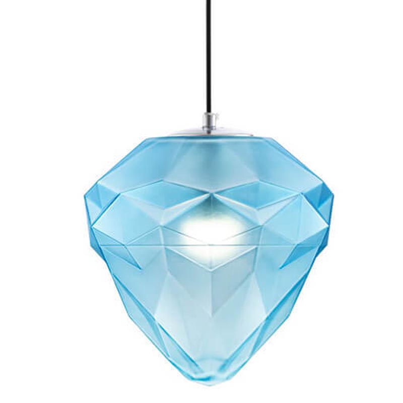 Подвесной светильник Jewel Athena blue 25 Голубой Хром Подвесной светильник Jewel Athena blue 25 Голубой Хром в Тюмени | Loft Concept