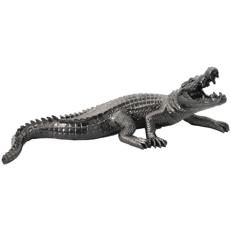 Статуэтка Crocodile Gray Серый (Gray) Статуэтка Crocodile Gray Серый (Gray) в Тюмени | Loft Concept