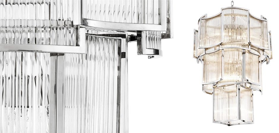 Люстра Chandelier Jet Set Nickel Люстра Chandelier Jet Set Nickel - Loft-Concept в Тюмени