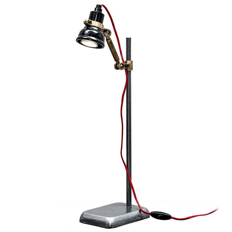 Настольная лампа Celsi Loft Table lamp Серый Латунь Настольная лампа Celsi Loft Table lamp Серый Латунь в Тюмени | Loft Concept