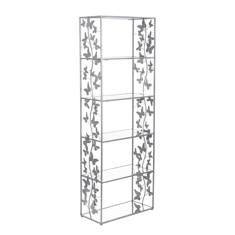 Стеллаж Silver Butterfly Wide Серебряный Стеллаж Silver Butterfly Wide Серебряный в Тюмени | Loft Concept