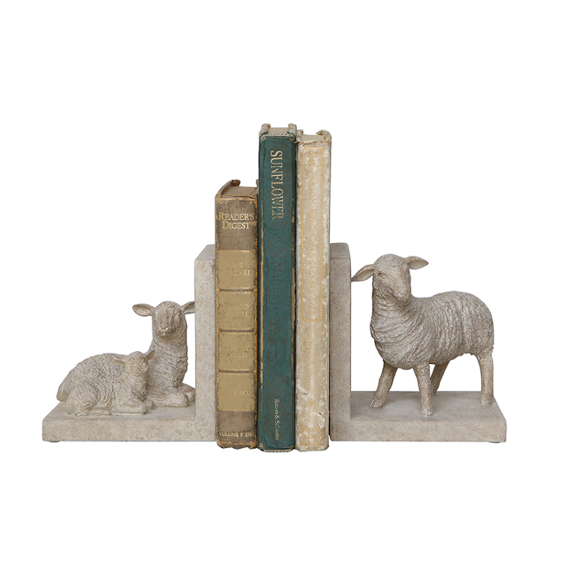 Держатель для книг Decor Sheep Белый бетон Держатель для книг Decor Sheep Белый бетон в Тюмени | Loft Concept