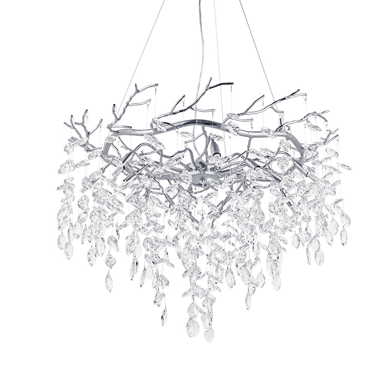 Люстра Декоративная Jacaranda Silver Серебряный Люстра Декоративная Jacaranda Silver Серебряный в Тюмени | Loft Concept