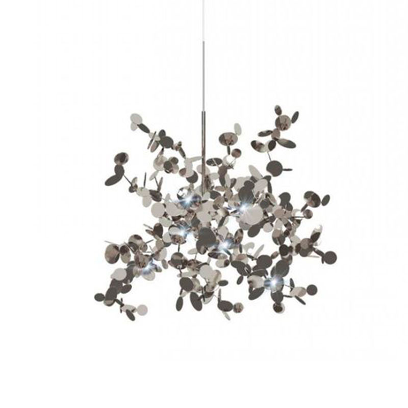 Люстра Terzani Argent Suspension Silver Pendant lamp диаметр 40 Серебряный Люстра Terzani Argent Suspension Silver Pendant lamp диаметр 40 Серебряный в Тюмени | Loft Concept