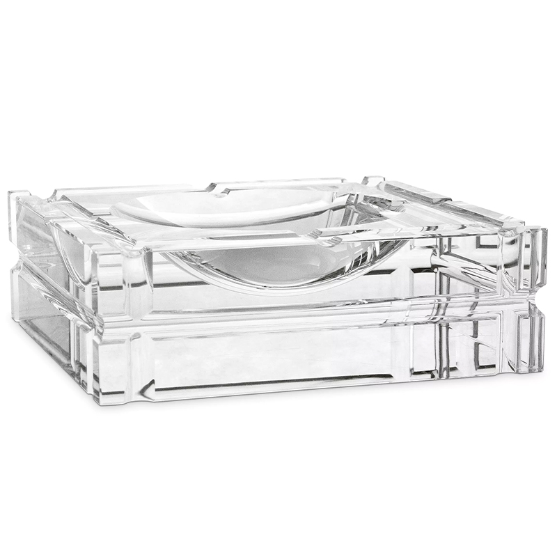 Пепельница Eichholtz Ashtray Nestor Glass Прозрачное Стекло Пепельница Eichholtz Ashtray Nestor Glass Прозрачное Стекло в Тюмени | Loft Concept