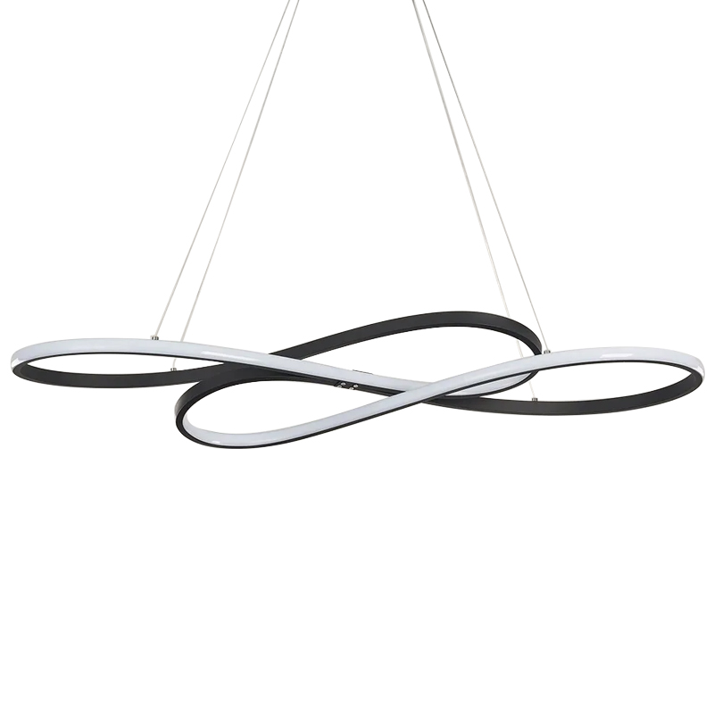 Светодиодная люстра в виде спирали Spiral Lighting Black Черный Светодиодная люстра в виде спирали Spiral Lighting Black Черный в Тюмени | Loft Concept