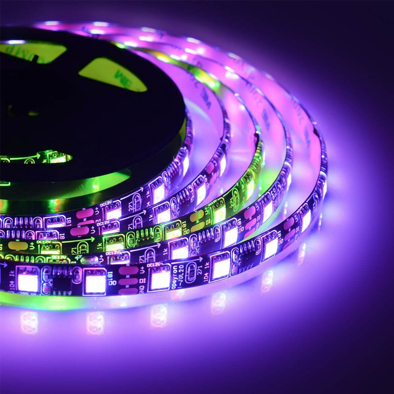Комплект светодиодной влагозащищенной ленты 14,4W/m 60Led/m 5050SMD разноцветный 5M Белый Комплект светодиодной влагозащищенной ленты 14,4W/m 60Led/m 5050SMD разноцветный 5M Белый в Тюмени | Loft Concept