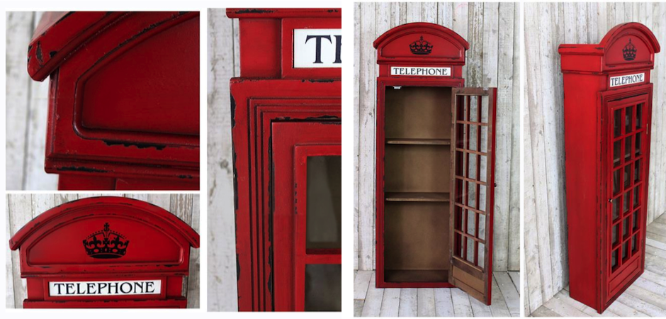 Буфет Red Telephone Box Буфет Red Telephone Box - Loft-Concept в Тюмени