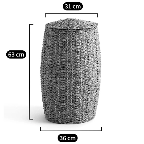 Корзина с крышкой из камыша Chane Wicker Basket Корзина с крышкой из камыша Chane Wicker Basket в Тюмени