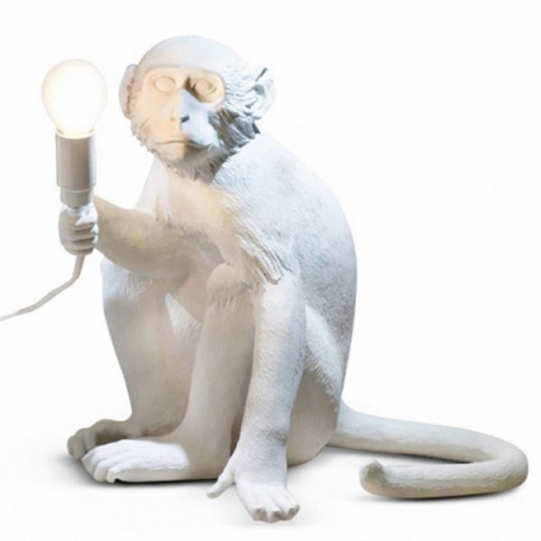 Настольная лампа Seletti Monkey Lamp Sitting Version Настольная лампа Seletti Monkey Lamp Sitting Version в Тюмени | Loft Concept