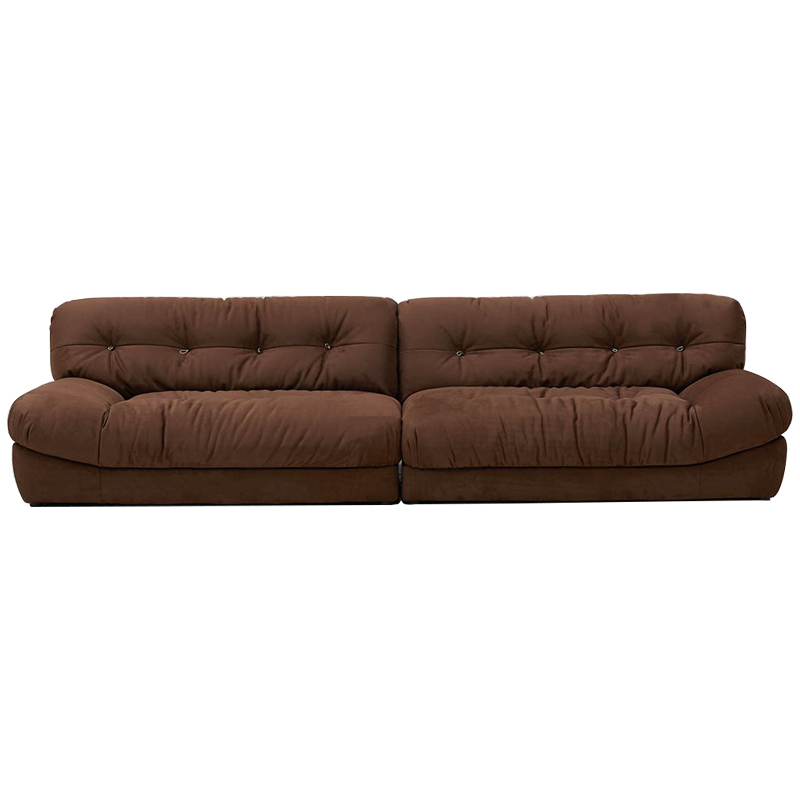 Диван коричневый Harlan Sofa Brown Коричневый Диван коричневый Harlan Sofa Brown Коричневый в Тюмени | Loft Concept