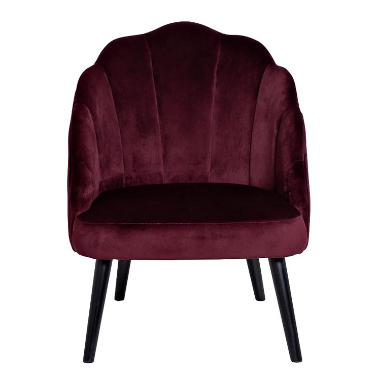 Кресло FolioFlower Armchair burgundy Бургундский красный Черный Кресло FolioFlower Armchair burgundy Бургундский красный Черный в Тюмени | Loft Concept