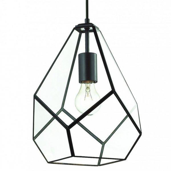 Подвесной светильник Geometry Glass Light Pendant Transparent Прозрачный Подвесной светильник Geometry Glass Light Pendant Transparent Прозрачный в Тюмени | Loft Concept