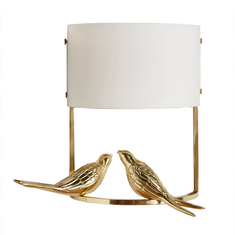Бра Birds Twitter Золотой Белый Бра Birds Twitter Золотой Белый в Тюмени | Loft Concept