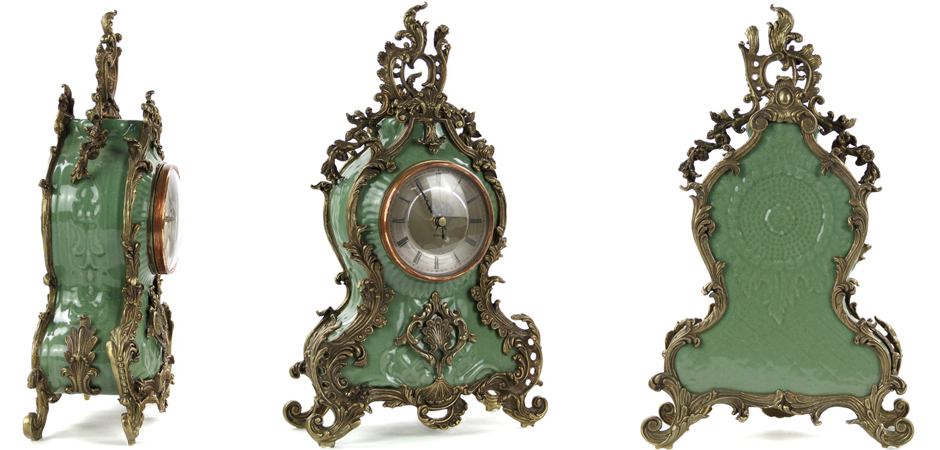 Часы Muddy Green Bronze Часы Muddy Green Bronze - Loft-Concept в Тюмени