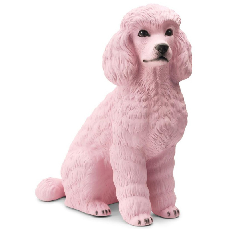 Статуэтка Abhika Poodle Bisc. Pink Розовый Статуэтка Abhika Poodle Bisc. Pink Розовый в Тюмени | Loft Concept