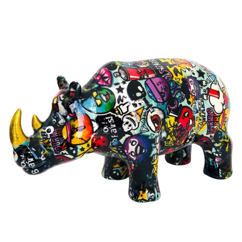 Статуэтка Graffiti Rhinoceros Мульти Статуэтка Graffiti Rhinoceros Мульти в Тюмени | Loft Concept