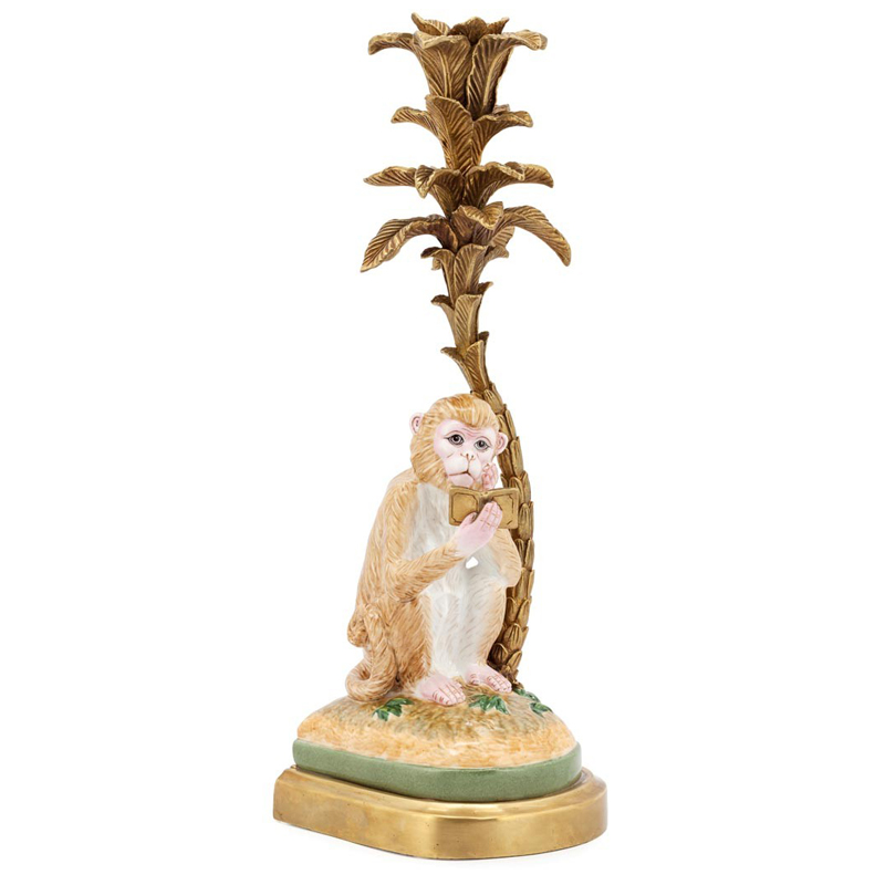 Подсвечник CANDLEHOLDER MONKEY ATLANTIDE L Бежевый Бронза Подсвечник CANDLEHOLDER MONKEY ATLANTIDE L Бежевый Бронза в Тюмени | Loft Concept