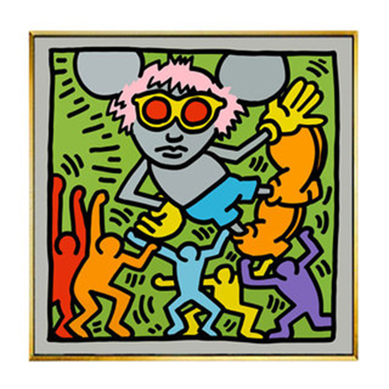 Постер Keith Haring 17 Мульти Постер Keith Haring 17 Мульти в Тюмени | Loft Concept