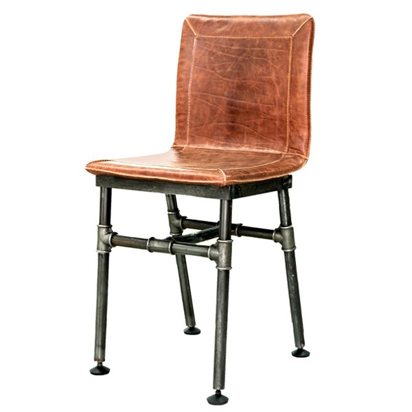 Барный стул Iron Loft Bar stool brown Коричневый винтаж Черный Барный стул Iron Loft Bar stool brown Коричневый винтаж Черный в Тюмени | Loft Concept