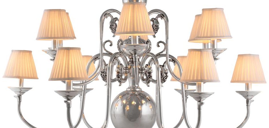 Люстра Eichholtz Chandelier La Chapelle Silver - Loft-Concept в Тюмени