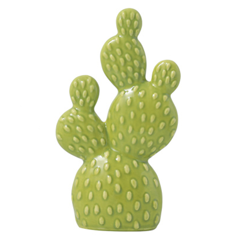 Статуэтка Flat Cactus Салатовый Статуэтка Flat Cactus Салатовый в Тюмени | Loft Concept