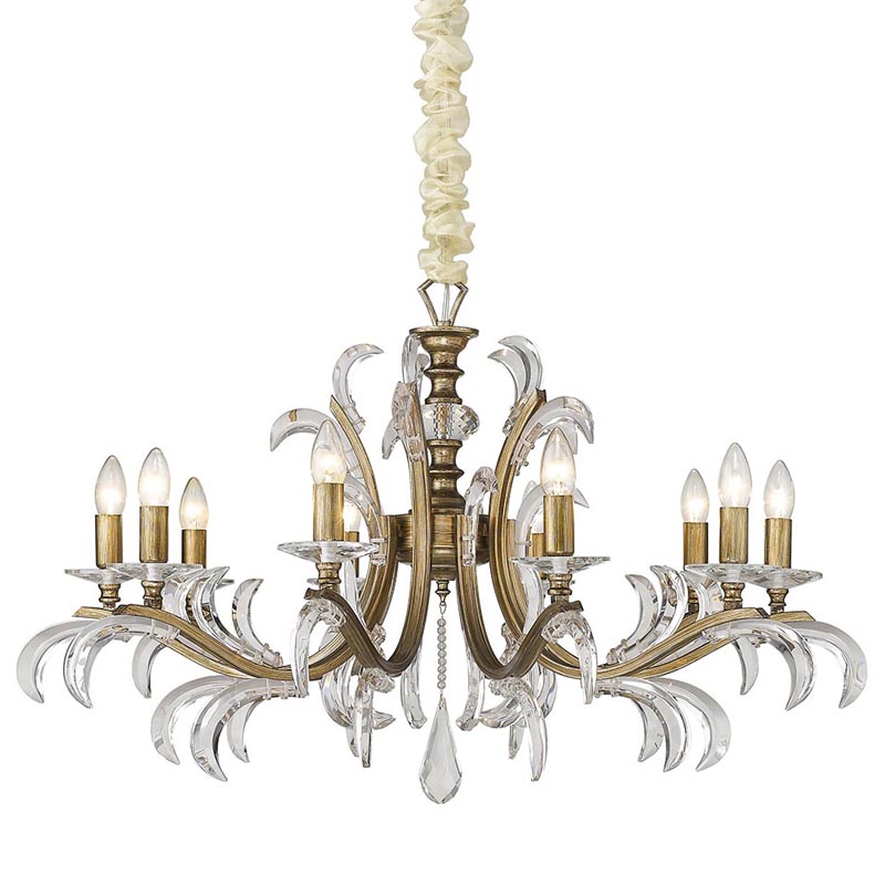 Люстра Blenden Chandelier 100 Серебряный Люстра Blenden Chandelier 100 Серебряный в Тюмени | Loft Concept
