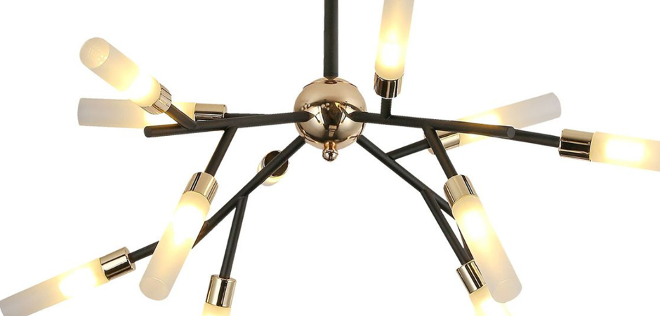 Люстра White Tube Valley Arredoluce Chandelier 12 Люстра White Tube Valley Arredoluce Chandelier 12 - Loft-Concept в Тюмени