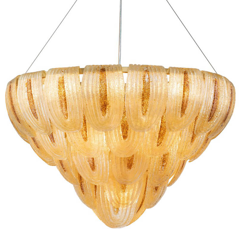 Люстра Drooping Leaves Chandelier 100 Золотой Люстра Drooping Leaves Chandelier 100 Золотой в Тюмени | Loft Concept