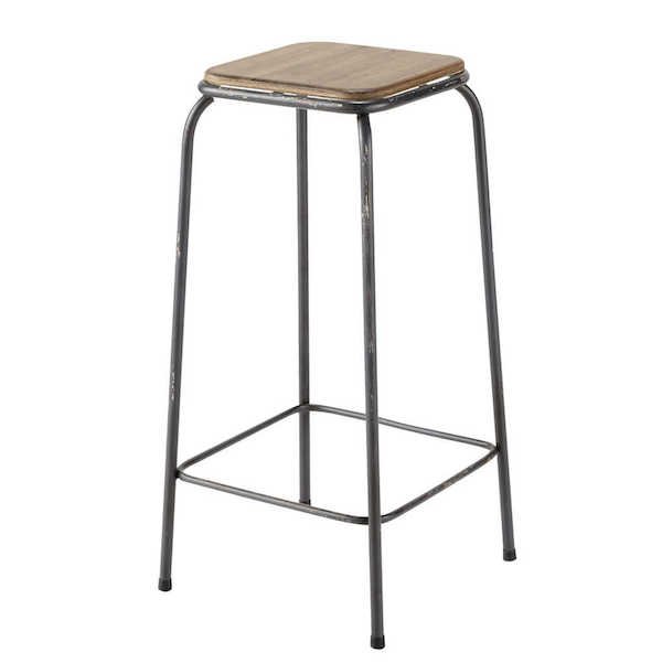 Барный стул Industrial Metal Rust Kraft Barstool Коричневый Сталь Барный стул Industrial Metal Rust Kraft Barstool Коричневый Сталь в Тюмени | Loft Concept