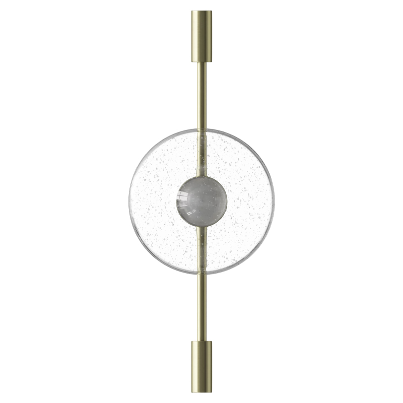 Бра Balance brass Латунь Прозрачный Бра Balance brass Латунь Прозрачный в Тюмени | Loft Concept