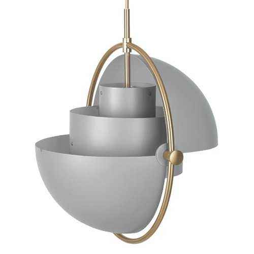 Люстра Louis Weisdorff Multi-lite Pendant Gray Латунь Серый Люстра Louis Weisdorff Multi-lite Pendant Gray Латунь Серый в Тюмени | Loft Concept