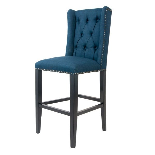 Стул French chairs Provence Barton Blue Chair Черный Синий Стул French chairs Provence Barton Blue Chair Черный Синий в Тюмени | Loft Concept