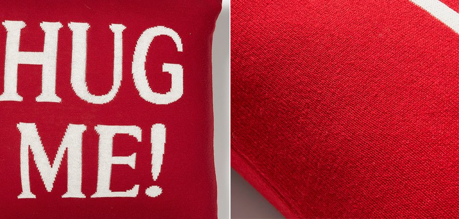 Декоративная подушка Hug me RED Декоративная подушка Hug me RED - Loft-Concept в Тюмени
