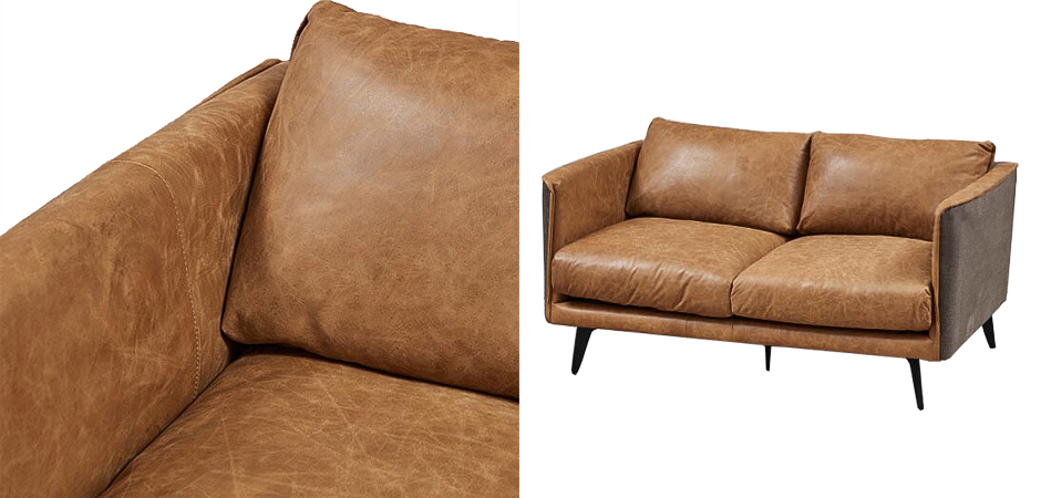 Диван Caramel Leather Sofa Диван Caramel Leather Sofa - Loft-Concept в Тюмени