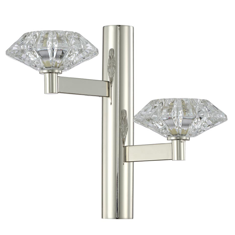Бра Yerker Sconce nickel Никель Прозрачный Бра Yerker Sconce nickel Никель Прозрачный в Тюмени | Loft Concept