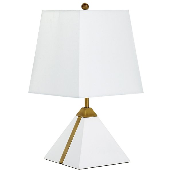 Настольная лампа Cyan Design Giza Table Lamp Белый Настольная лампа Cyan Design Giza Table Lamp Белый в Тюмени | Loft Concept