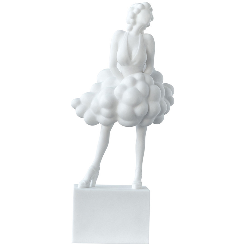 Декоративная статуэтка Marilyn Cloud Dress Statuette Белый Декоративная статуэтка Marilyn Cloud Dress Statuette Белый в Тюмени | Loft Concept