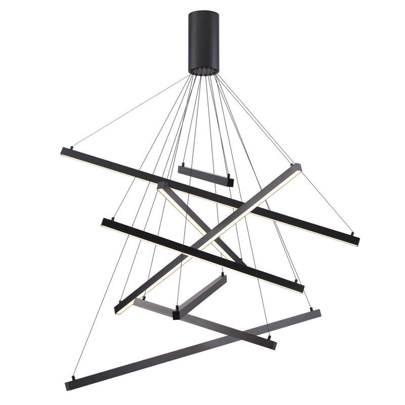 Люстра Massemin Chandelier black 99 Черный Люстра Massemin Chandelier black 99 Черный в Тюмени | Loft Concept