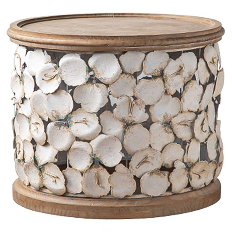 Кофейный стол Metal Petals Coffee Table 66 Бежевый Древесина Кофейный стол Metal Petals Coffee Table 66 Бежевый Древесина в Тюмени | Loft Concept