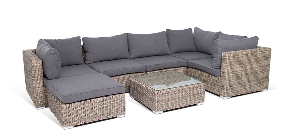 Стол кофейный Rottan Grey Стол кофейный Rottan Grey - Loft-Concept в Тюмени