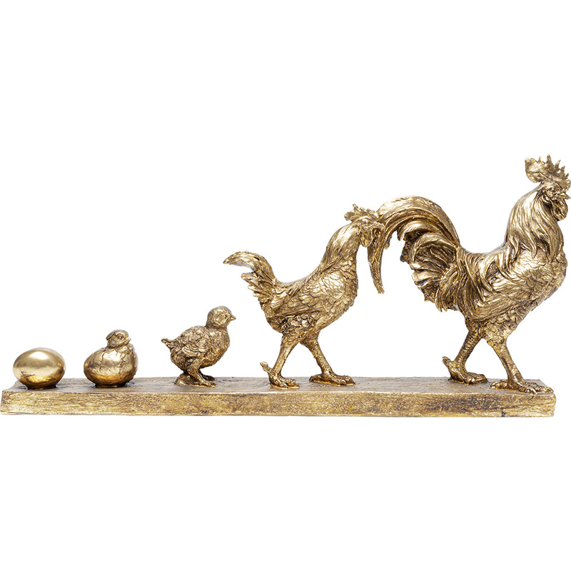 Статуэтка Chicken Evolution Золотой Статуэтка Chicken Evolution Золотой в Тюмени | Loft Concept