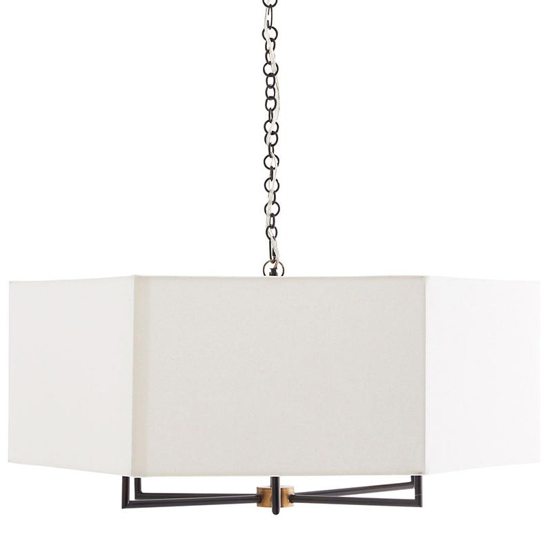 Люстра Arteriors OXFORD CHANDELIER Бронза Белый Черный Люстра Arteriors OXFORD CHANDELIER Бронза Белый Черный в Тюмени | Loft Concept