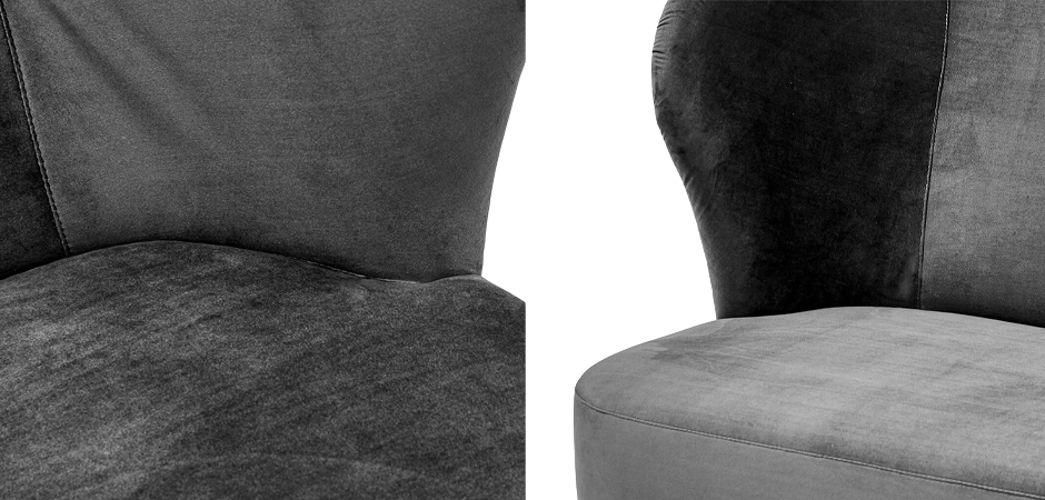 Кресло Hortense Chair Gray Кресло Hortense Chair Gray - Loft-Concept в Тюмени