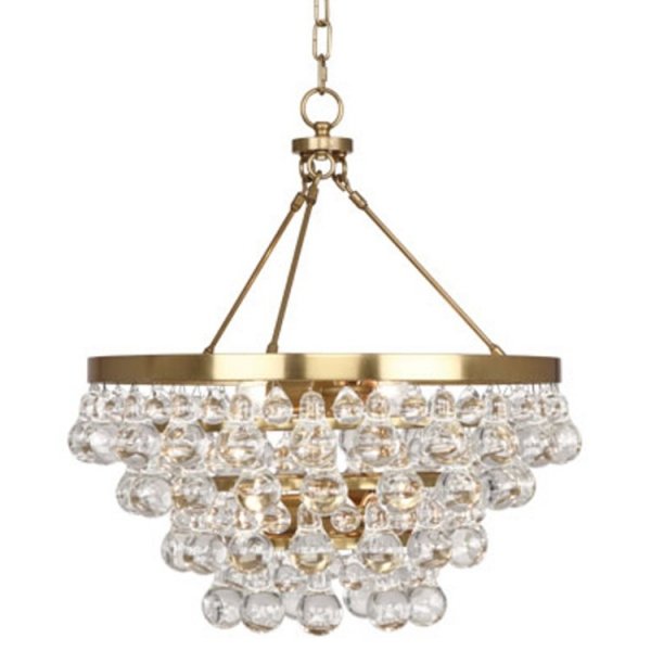 Люстра Robert Abbey Bling Chandelier Antique Brass Золотой Люстра Robert Abbey Bling Chandelier Antique Brass Золотой в Тюмени | Loft Concept