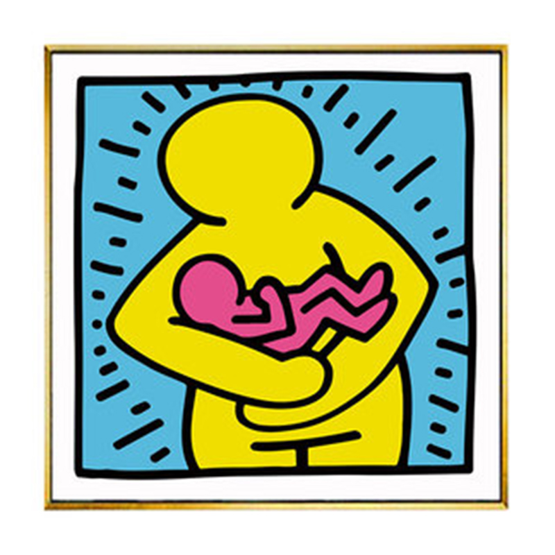 Постер Keith Haring 22 Мульти Постер Keith Haring 22 Мульти в Тюмени | Loft Concept