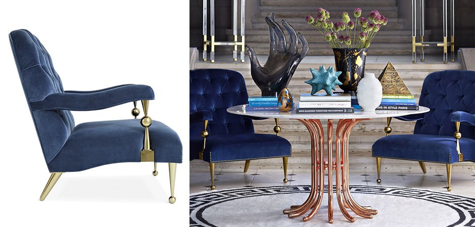 Кресло Jonathan Adler Caracas Chair Кресло Jonathan Adler Caracas Chair - Loft-Concept в Тюмени