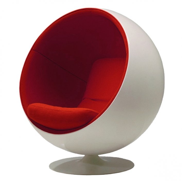 Кресло шар Ball Chair Белый Желтый Зеленый Красный Темно-синий Черный Кресло шар Ball Chair Белый Желтый Зеленый Красный Темно-синий Черный в Тюмени | Loft Concept
