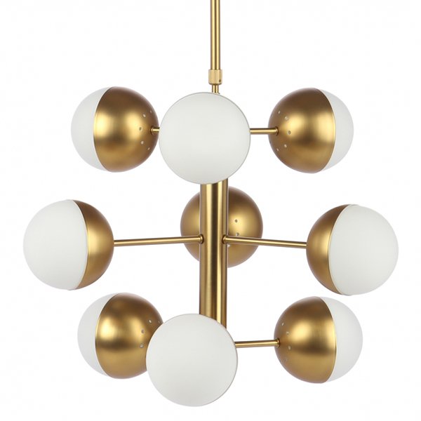 Светильник Italian Globe Cedar Moss Light 9 Латунь Античная полированная Светильник Italian Globe Cedar Moss Light 9 Латунь Античная полированная в Тюмени | Loft Concept