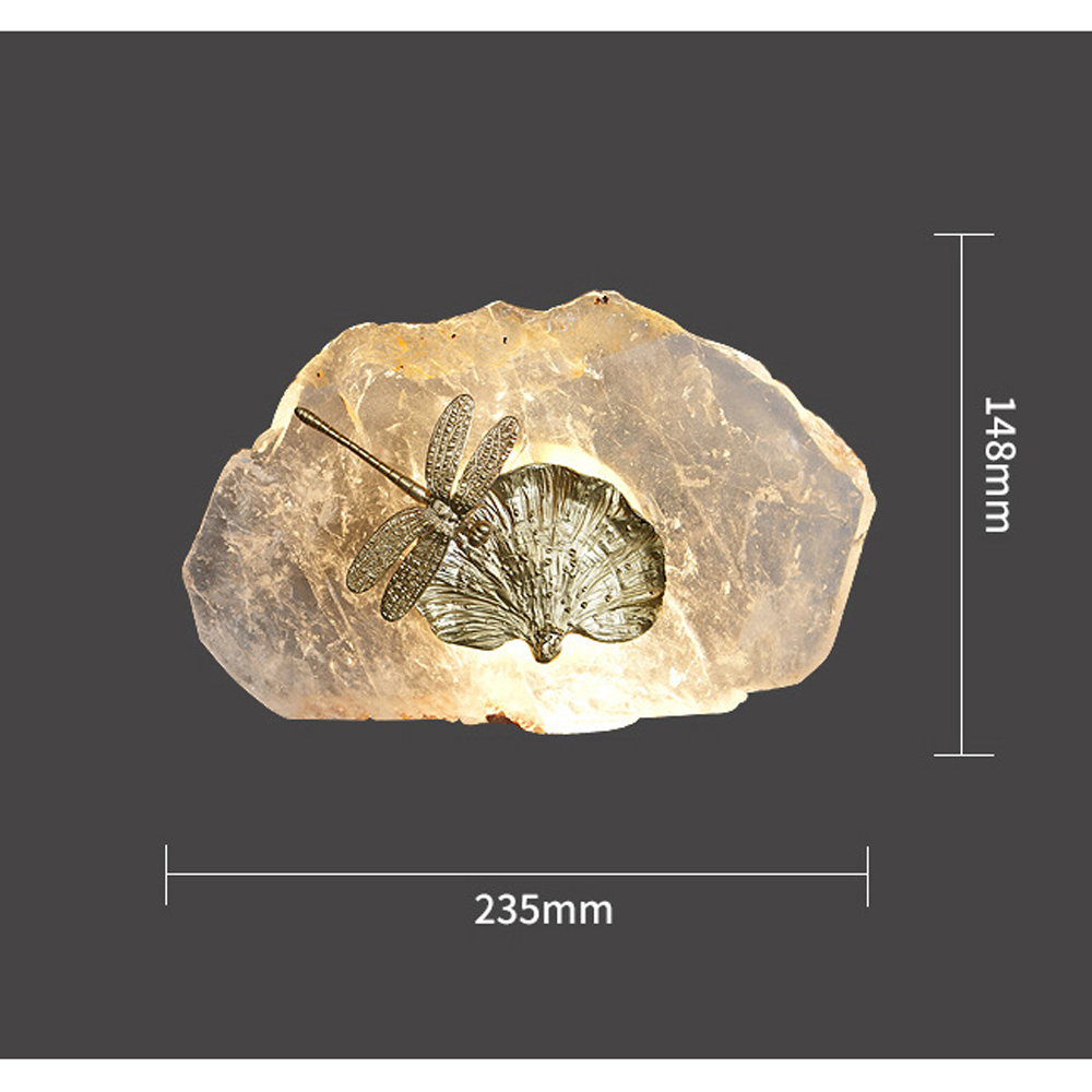 Бра Декоративный лист с стрекозой Glacial Fragment Бра Декоративный лист с стрекозой Glacial Fragment в Тюмени